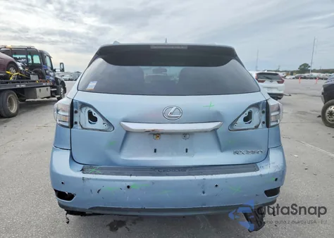 2011 Lexus Rx 350 from USA, damaged, VIN 2T2ZK1BA2BC044843